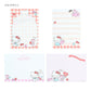 [RED] "Hello Kitty Red & Black" B7 Memo Pad
