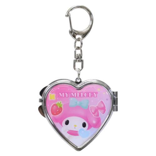 [MY MELODY] "Sanrio Pastel Locket" Mirror Keychain