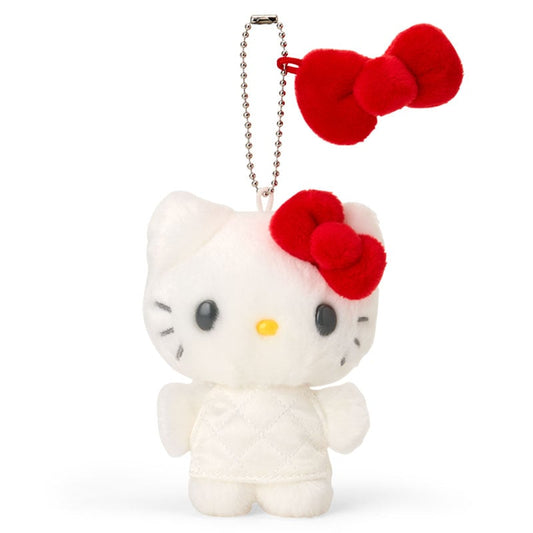 [WHITE] "Hello Kitty Miniature Quilt Series Part 2" Plush Keychain