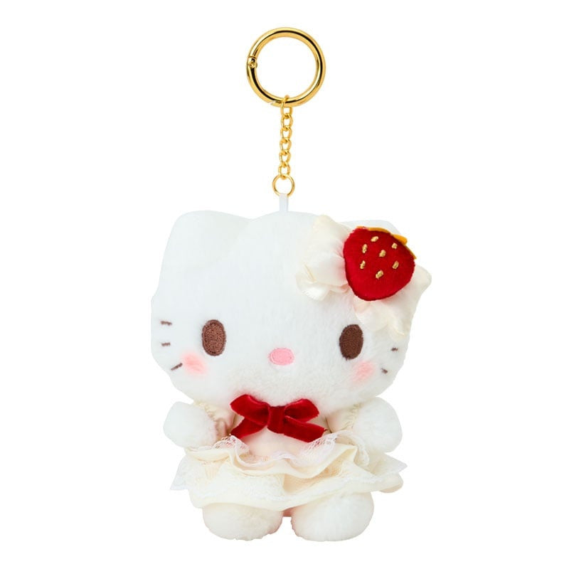 [HELLO KITTY] "Sanrio Sweet Cakes" Plush Keychain