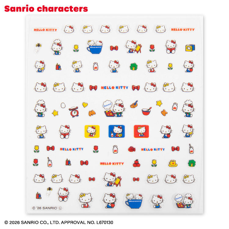 [HELLO KITTY] "THANKYOUMART x Sanrio Retro" Nail Stickers