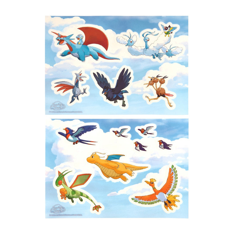 "Pokemon Soaring Dreams" Window Stickers