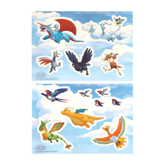"Pokemon Soaring Dreams" Window Stickers
