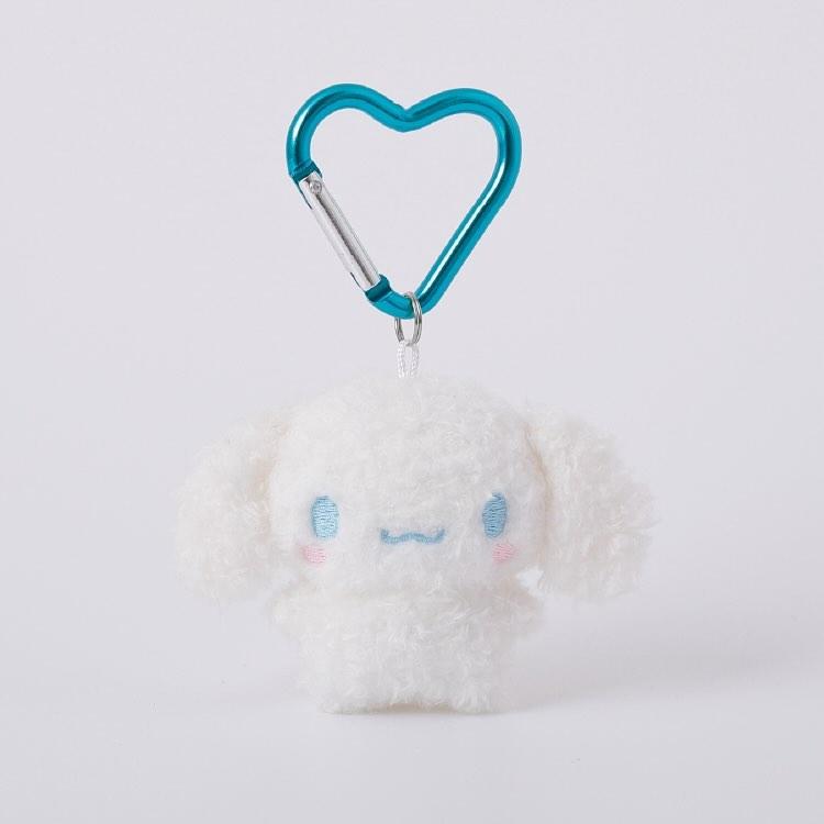 [CINNAMOROLL] "Sanrio Mini Mini" Plush Keychain