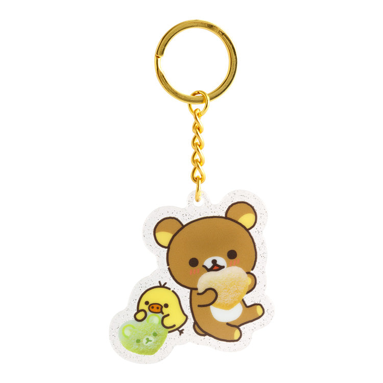 [RILAKKUMA / KIIROITORI] "Pure Gummy x Rilakkuma" Acrylic Keychain