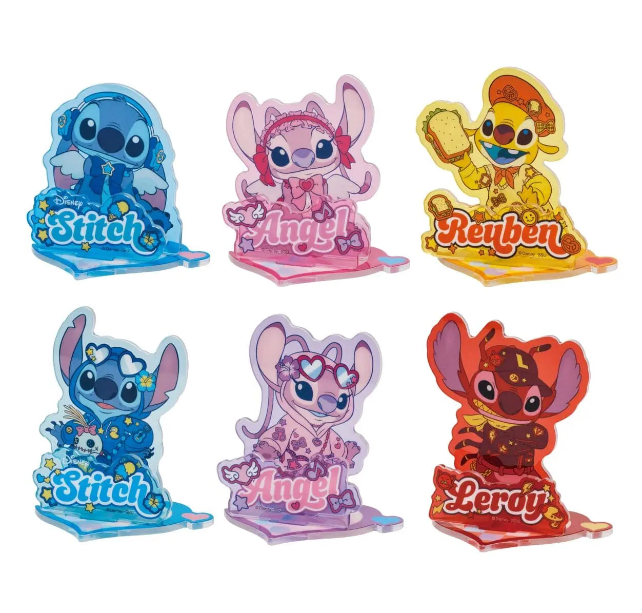KUJI TICKET: "Stitch Colorful Kawaii"