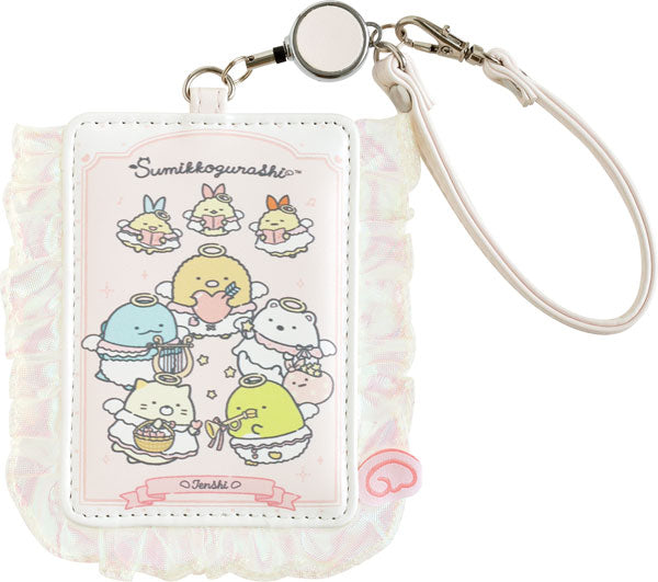 "Sumikko Gurashi Angel and Devil" Pass Case