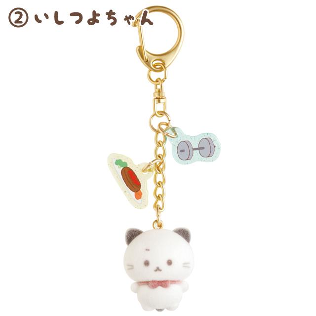 [ISHITSUYO-CHAN] "Ishiyowa-chan I Can't Resist Temptation" Flocky Figure Keychain