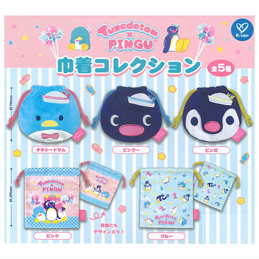 *GACHAPON* "Tuxedosam x Pingu Bags & Pouch" Blind