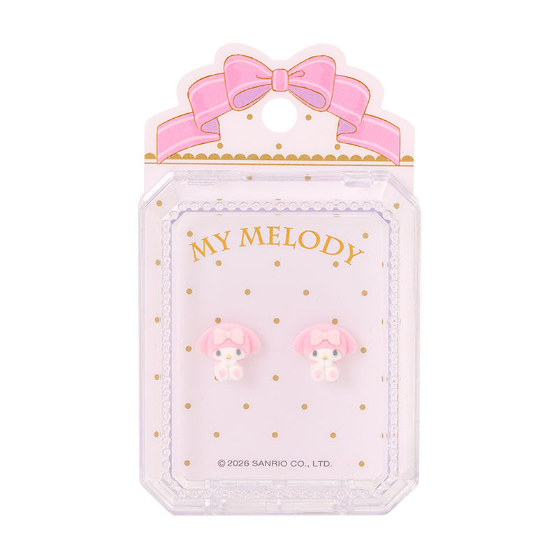 [MY MELODY] "Sanrio" Flocky Earrings