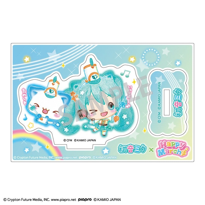 "Hatsune Miku x Happy March" Mini Acrylic Stand