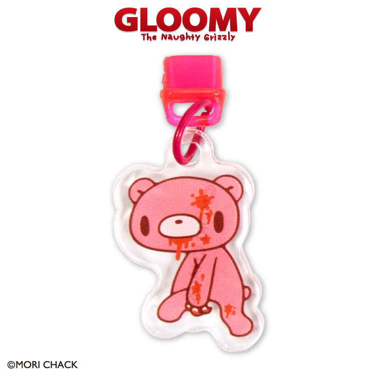 "THANKYOUMART X Gloomy the Naughty Grizzly" Dust Plug Charm
