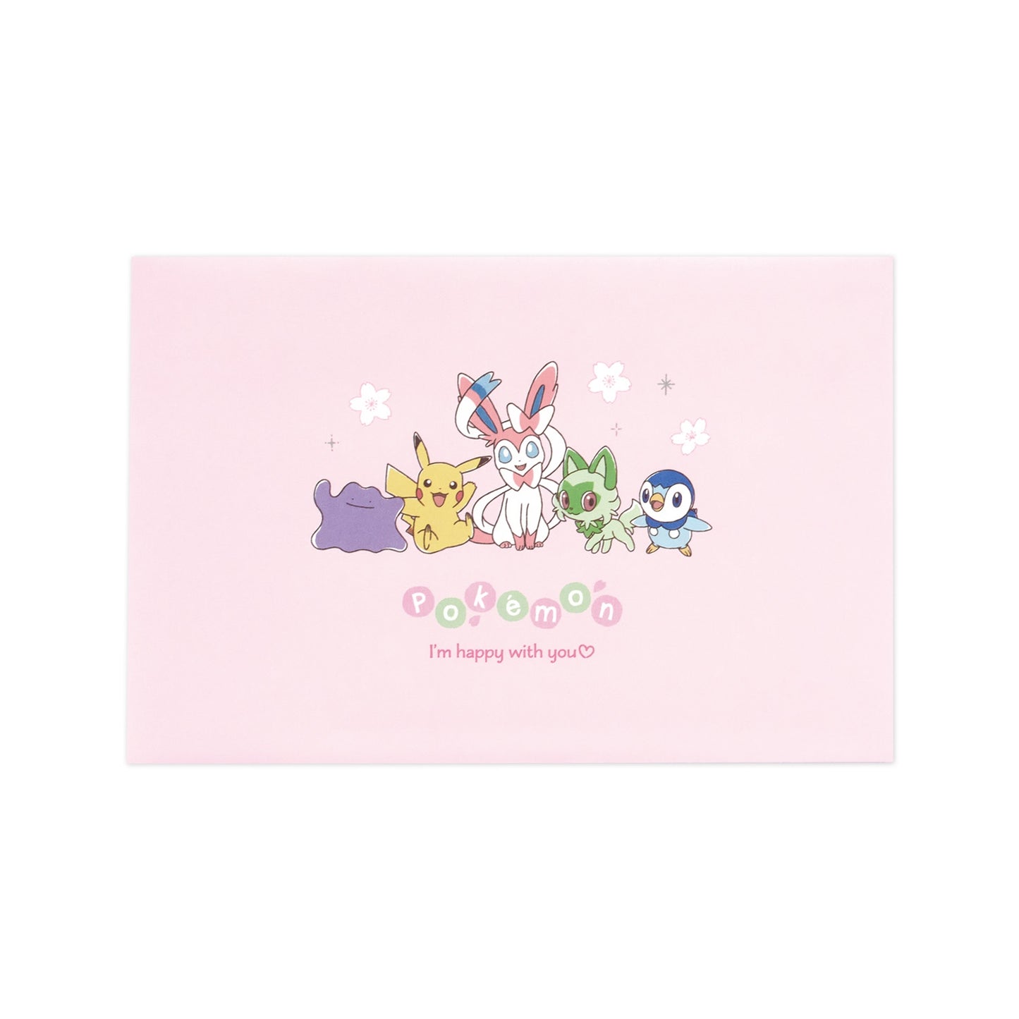 [WHITE] "Pokemon Sakura" Letter Set