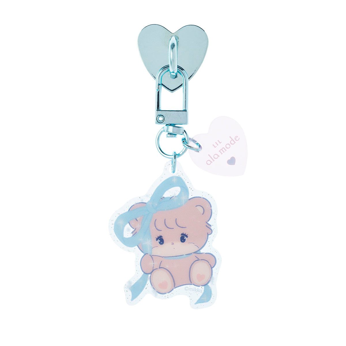 [LATTE] "Mikko Illustrations Blue Series" Smartphone Keychain Charm