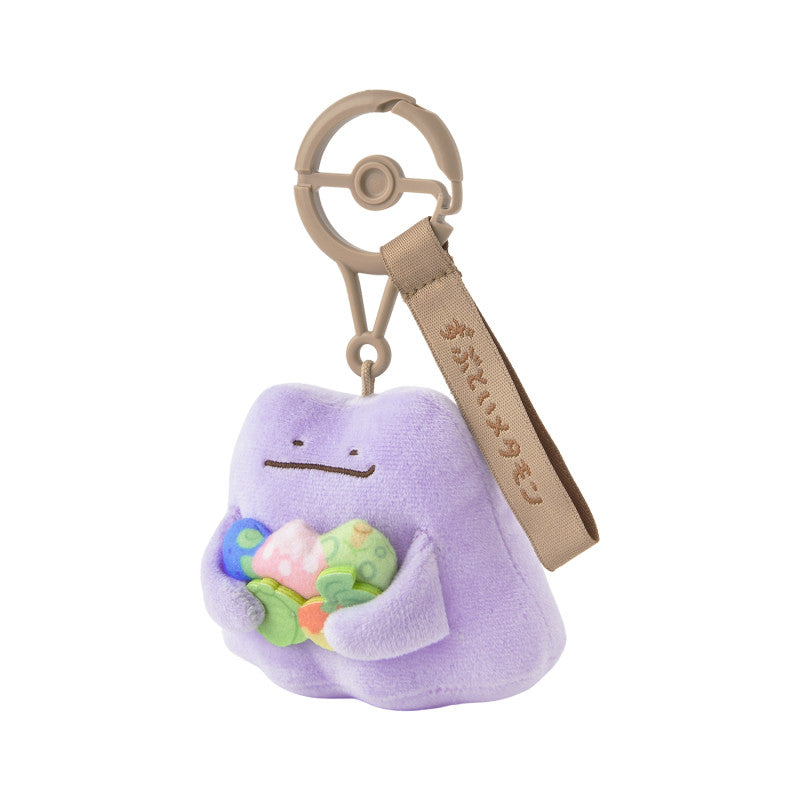 [BROWN / DITTO] "Pokemon Ten Poke Ten Colors" Plush Keychain