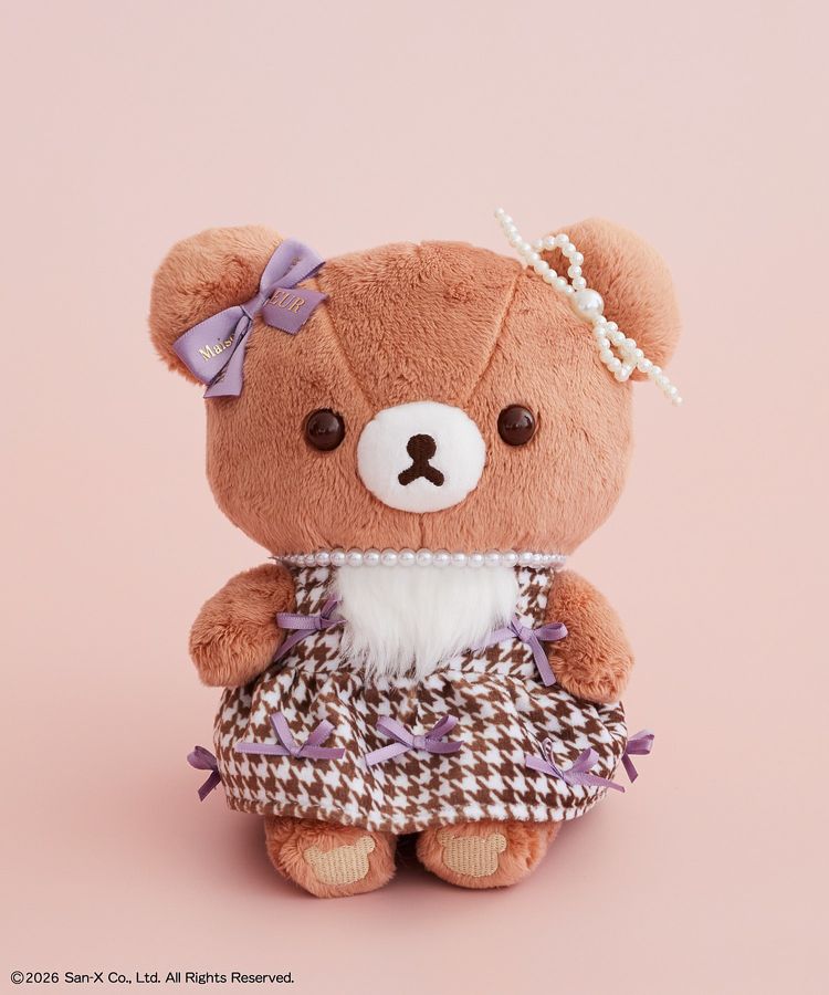 [CHAIROIKOGUMA] "Maison de FLEUR x Rilakkuma" Small Plush