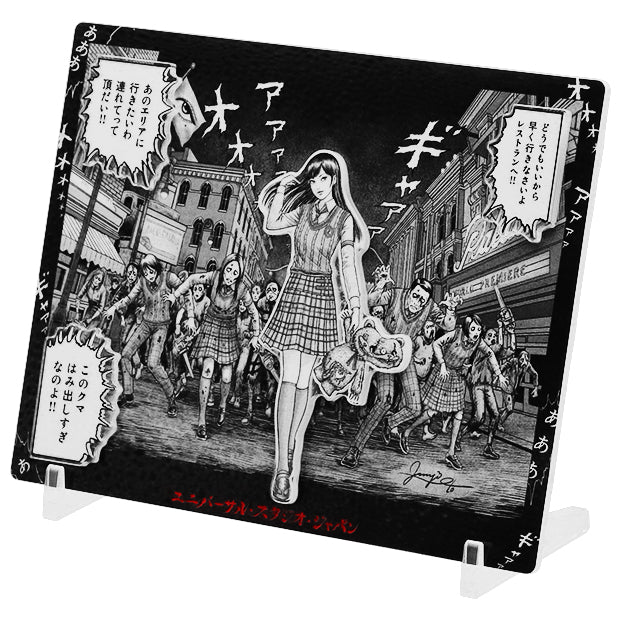 "USJ Junji Ito Tomie Halloween Horror Nights" Magnet & Stand Set