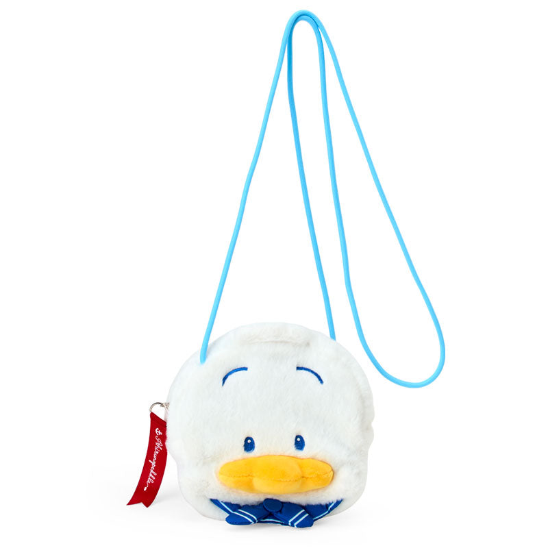 "Sanrio Pekkle & Pitch Summer Days" Face Shaped Pouchette