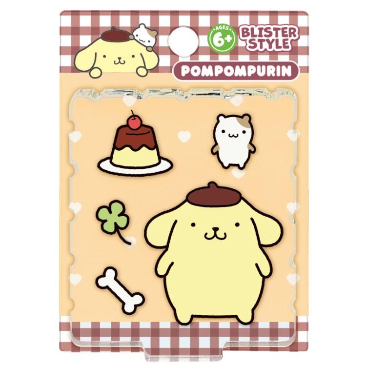 [POMPOMPURIN] "Sanrio Blistaz Sticker" Acrylic Keychain
