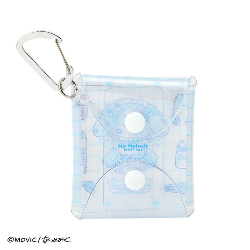[MY MELODY / EXTRA SMALL] "My Melody x Kuromi DOLLY MIX" Clear Multi-Case