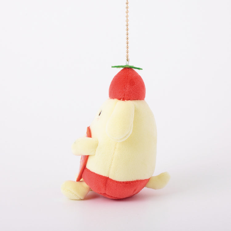 [TOMATO] "Munyugurumi Pompompurin" Plush Keychain