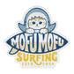 [MOFUMOFU SURFING] "Mofusand BOARD SHARK!" Big Sticker