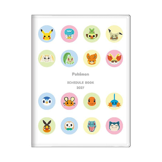 [FACE] "Pokemon" 2027 Monthly A6 Planner