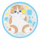 "Mofusand I Want to Interrupt Your Outing!" Rubber Coaster