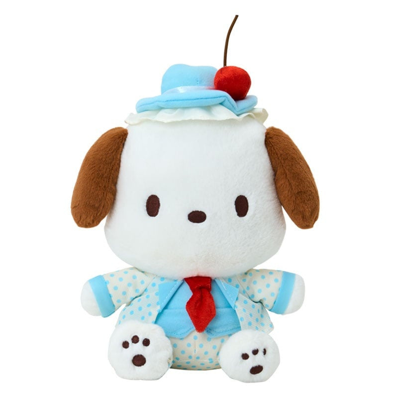 [POCHACCO] "Sanrio Strawberry & Cherry Cake" Small Plush
