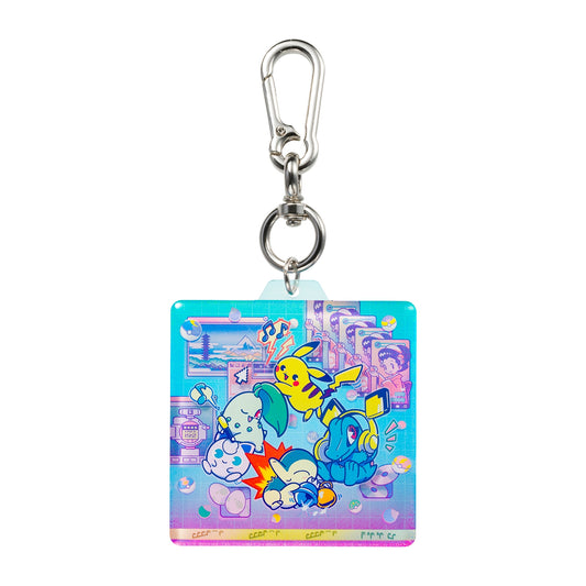 "Pokemon Timeless Adventure Johto" Acrylic Keychain