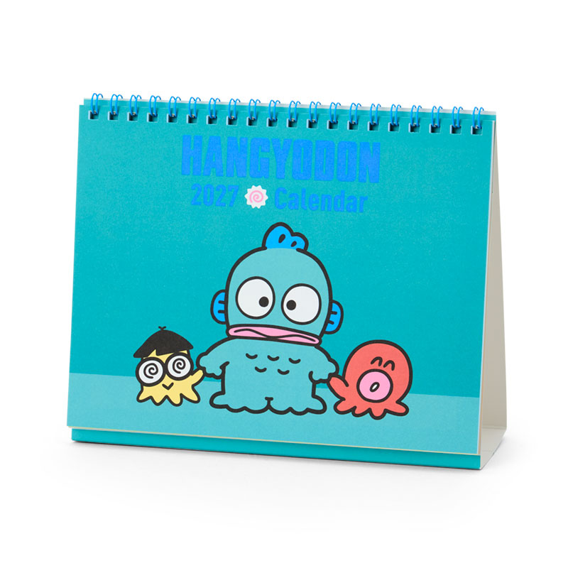 [HANGYODON] "Sanrio" 2027 Ring Desk Calendar