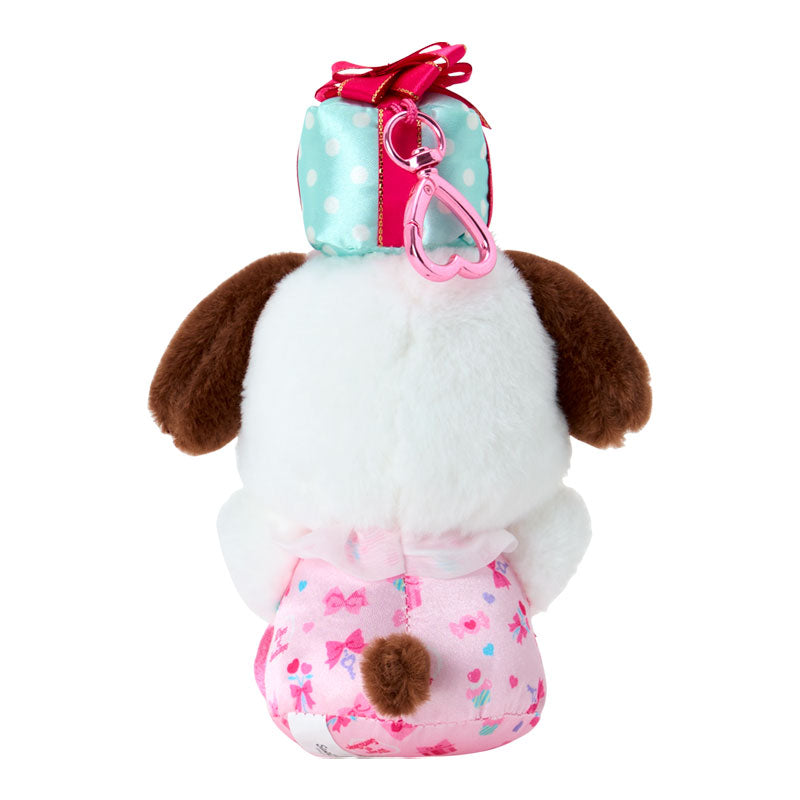 [POCHACCO] "Sanrio Wrapping Paper" Plush Keychain