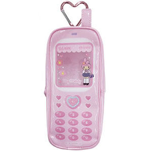 [MY MELODY] "Sanrio Style Up" Nostalgic Flip Phone Vinyl Pouch