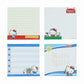 [WHITE] "Hello Kitty Stationery" Square Memo