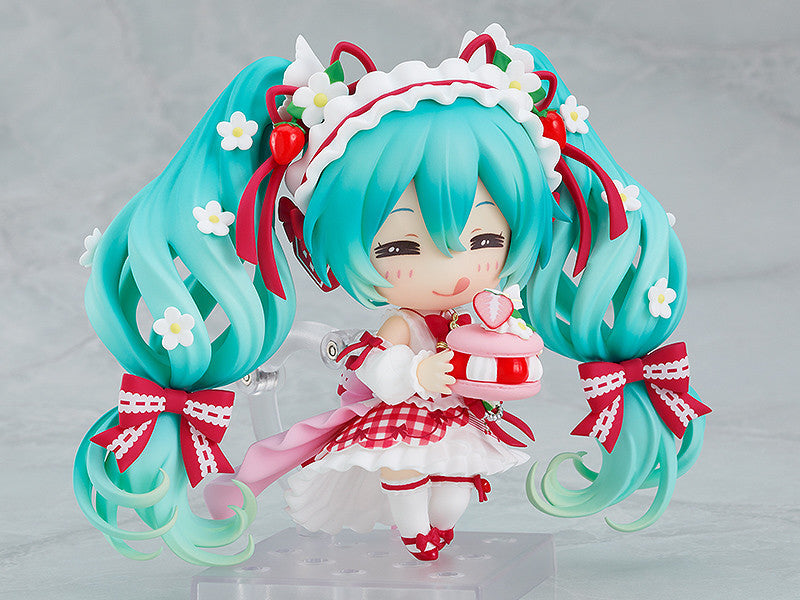 NENDOROID "Hatsune Miku 15th Anniversary Strawberries & Cream Version" Figure