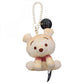[SITTING POOH / BREAD] "Disney Nui Bread" Plush Keychain