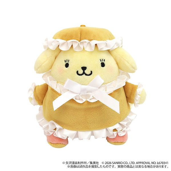 [POMPOMPURIN] LIMITED "Gokinjo Monogatari x Sanrio POP UP STORE" Plush Keychain
