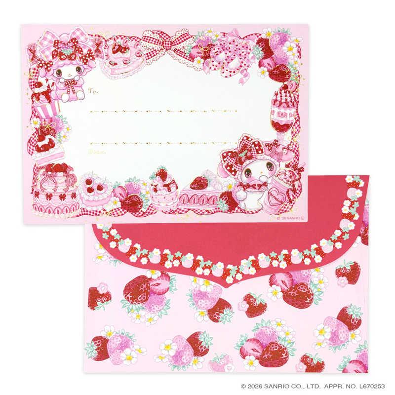 [MY MELODY & MY SWEET PIANO] "Sanrio x Amenomori Fumika Candy Forest" Letter Set