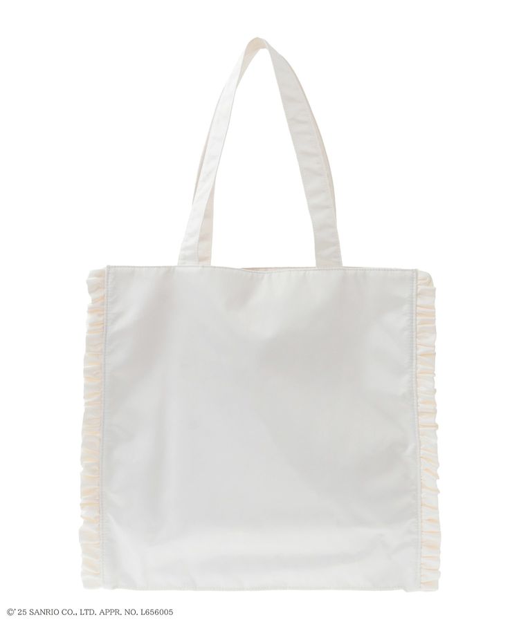"Sanrio x Maison de FLEUR Ichigo Shinbun" Frill Tote Bag