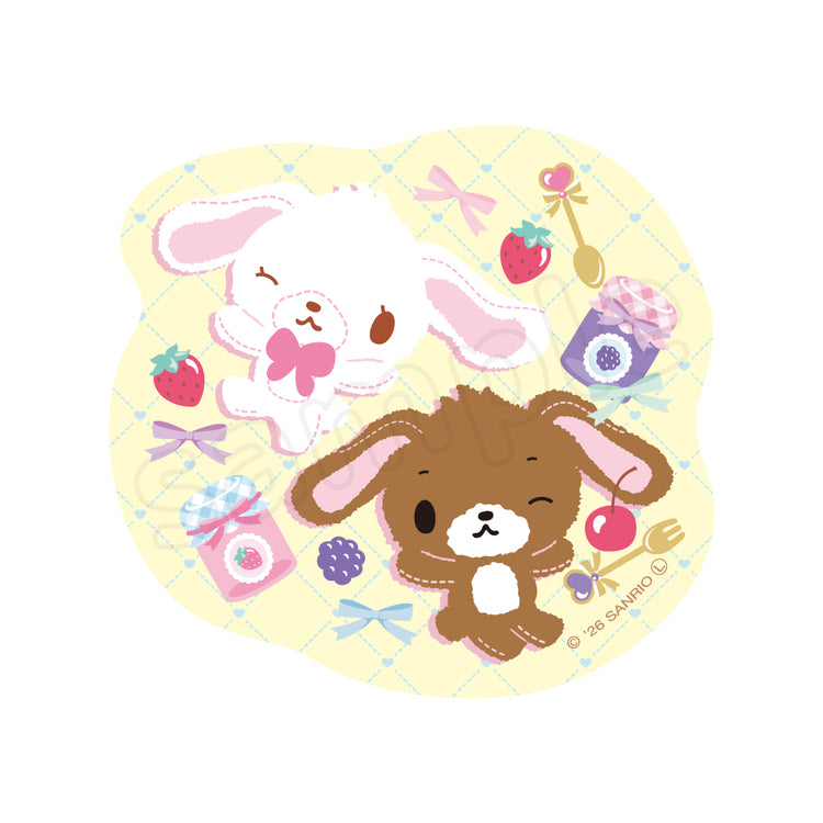 [TOGETHER] "Sugarbunnies Love Sweets" Die-cut Sticker