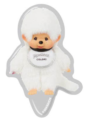 [WHITE] "Monchhichi COLORS" Hair Clip
