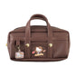 [HELLO KITTY / LEOPARD] "Sanrio School Bag Style" Pen Pouch