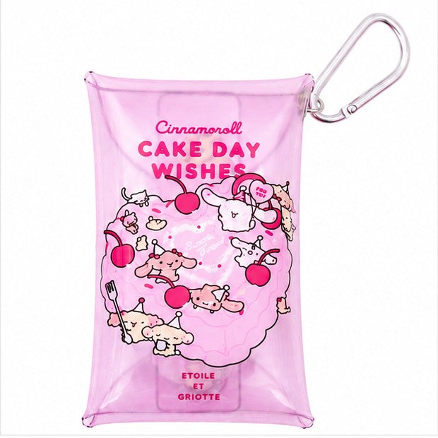 "Cinnamoroll x Etoile et Griotte CAKE DAY WISHES" Clear Multi Pouch