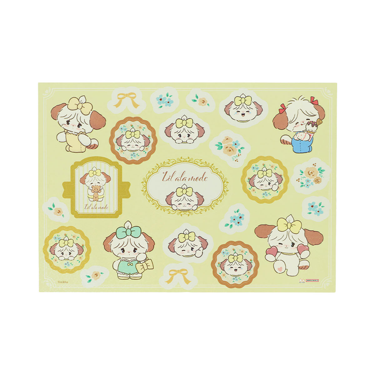 [SOUFFLE] "Mikko Illustrations" A5 File Folder & Sticker Set