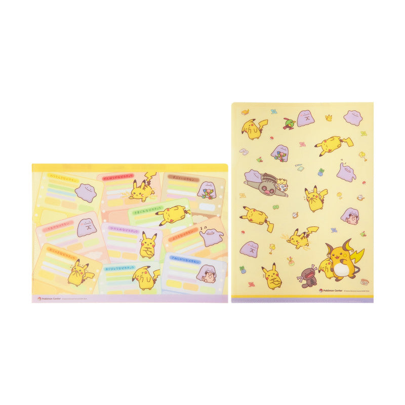 "Pokemon Ten Poke Ten Colors" A4 Clear File Set