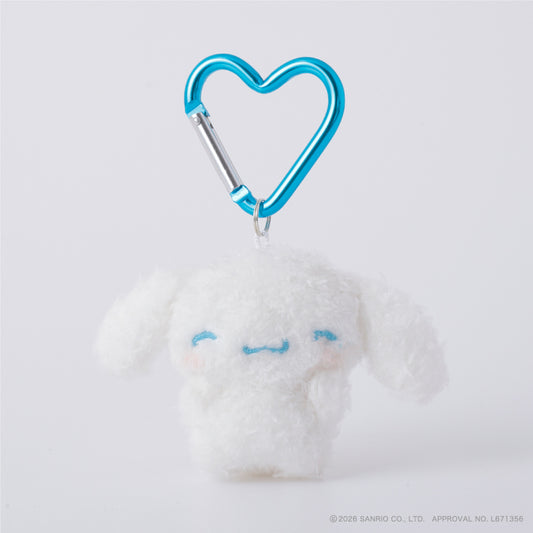 [CINNAMOROLL] "Sanrio Cheek Squeeze" Mini Mini Plush Keychain
