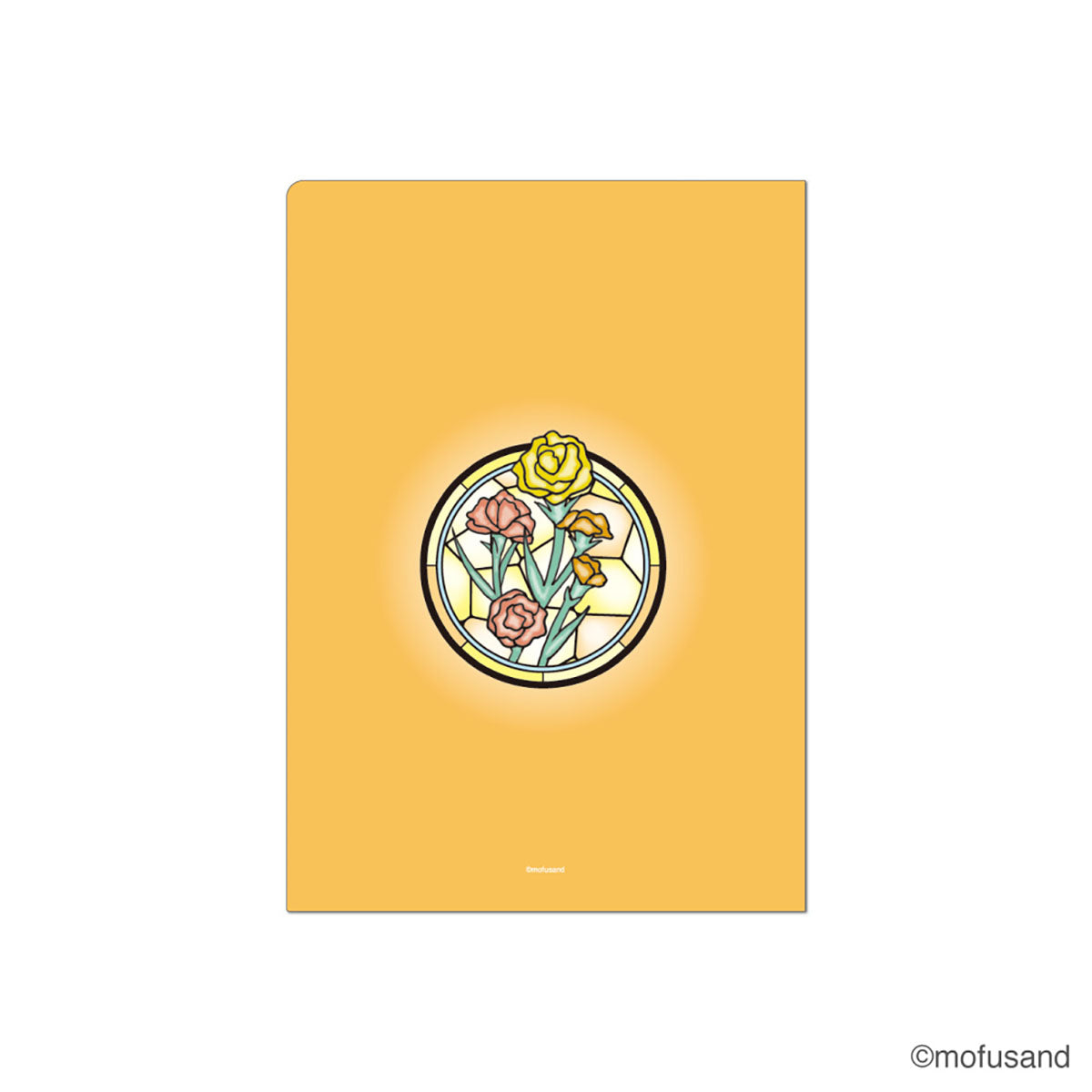 [ORANGE] "Mofusand Stained Glass" File Folder