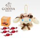 [CINNAMOROLL] "Godiva x Sanrio" Gift Set Plush Keychain