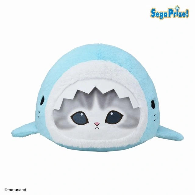 [GRAY] "Mofusand Shark" Premium Dome Cushion