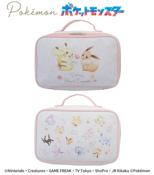 [PINK] "Pokemon Floral Platinum Zakka" Storage Handbag